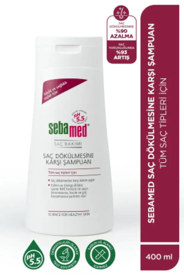Sebamed Anti Hair Loss Saç Dökülmesine Karşı Şampuan 400 ml