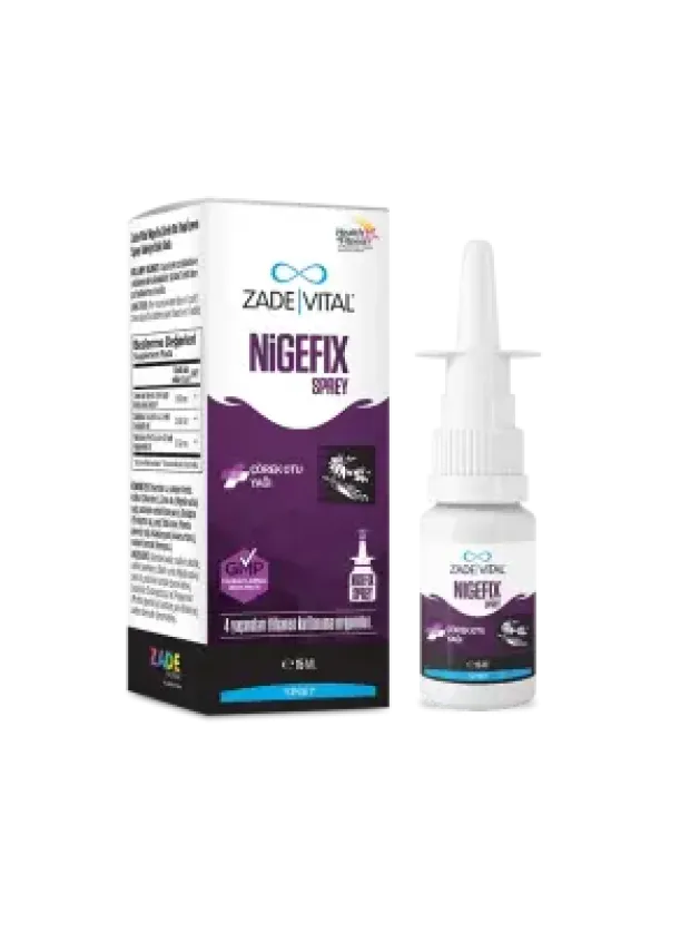 Zade Vital Nigefix Sprey 15 ml