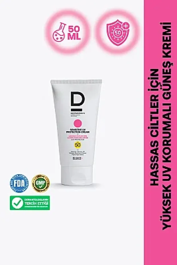 Dermoskin Bluage+ SPF50+ Hassas Ciltler İçin Güneş Kremi 50 ml