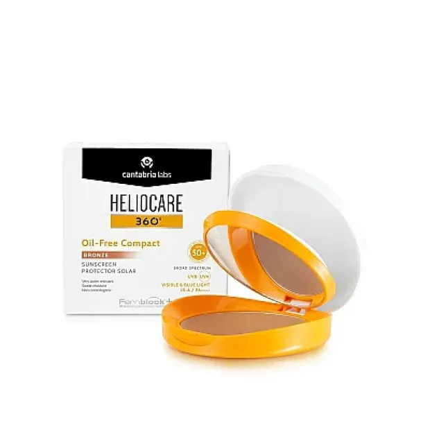 Heliocare 360 Color Kompakt Fondöten Spf 50 + Bronze 10 g