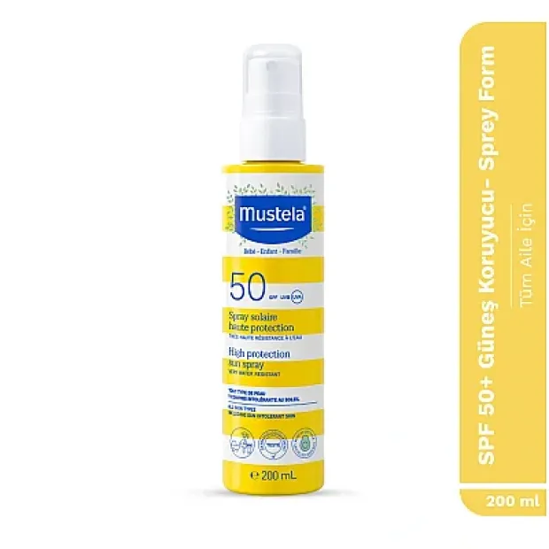 Mustela Spf 50 Güneş Spreyi 200 ml