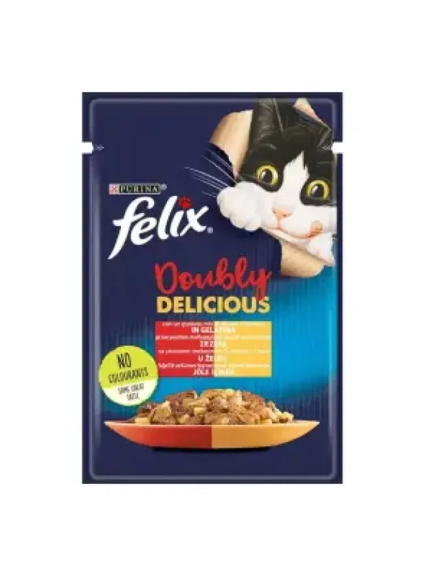 Felix Çifte Lezzet Etli ve Kanatlı 85 gr