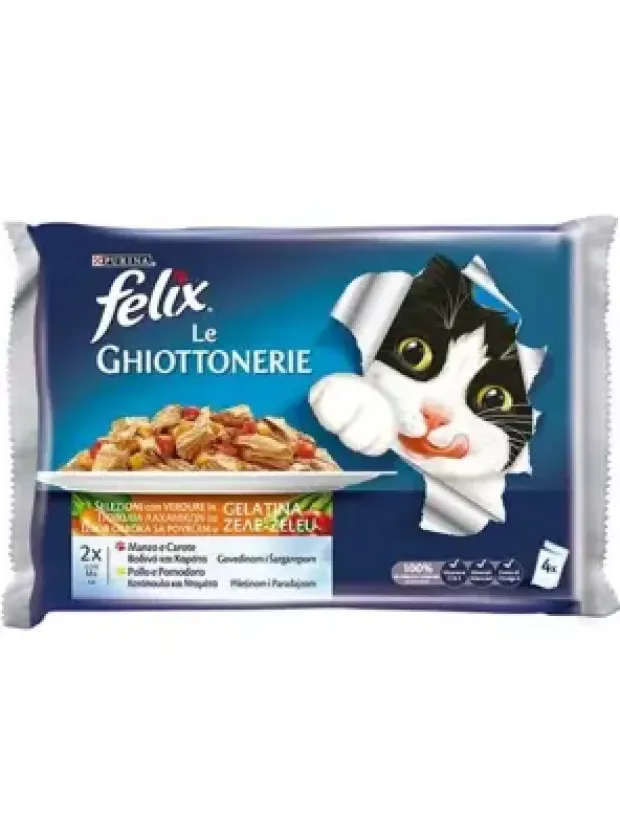 Felix Sığır Etli Ekonomik Paket 4x85 gr