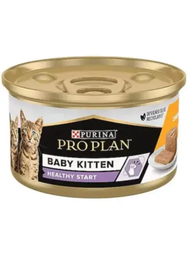 Pro Plan Baby Kitten Tavuklu Konserve 85 Gr