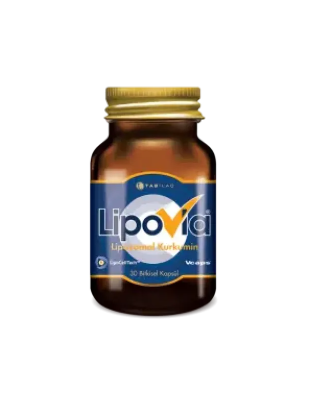 LipoVia Lipozomal Kurkumin 30 Kapsül
