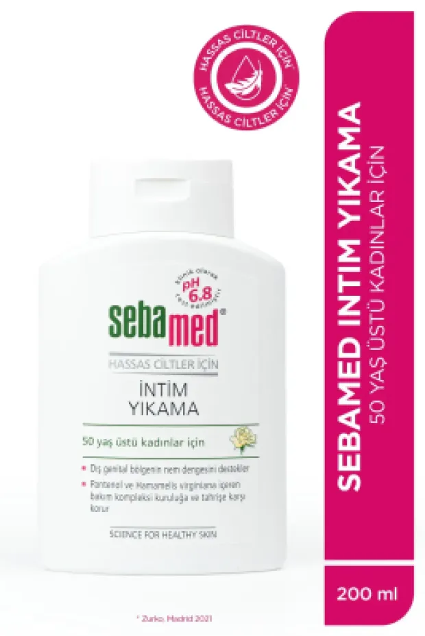 Sebamed İntim Menapoz Ph 6,8 Yıkama Jeli 200 ml