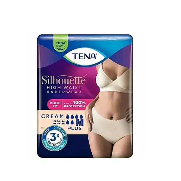 TENA Kadın Yüksek Bel Ten Emici Külot M 9’lu