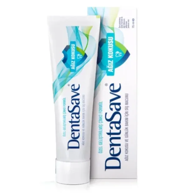 DentaSave Çinko Diş Macunu 75 ml Ağız Kokusu