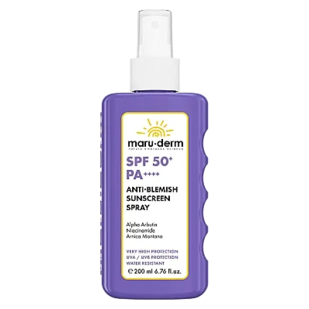 Maruderm SPF50+ ANTI-BLEMISH Leke Karşıtı Sprey Güneş Kremi 200 ml