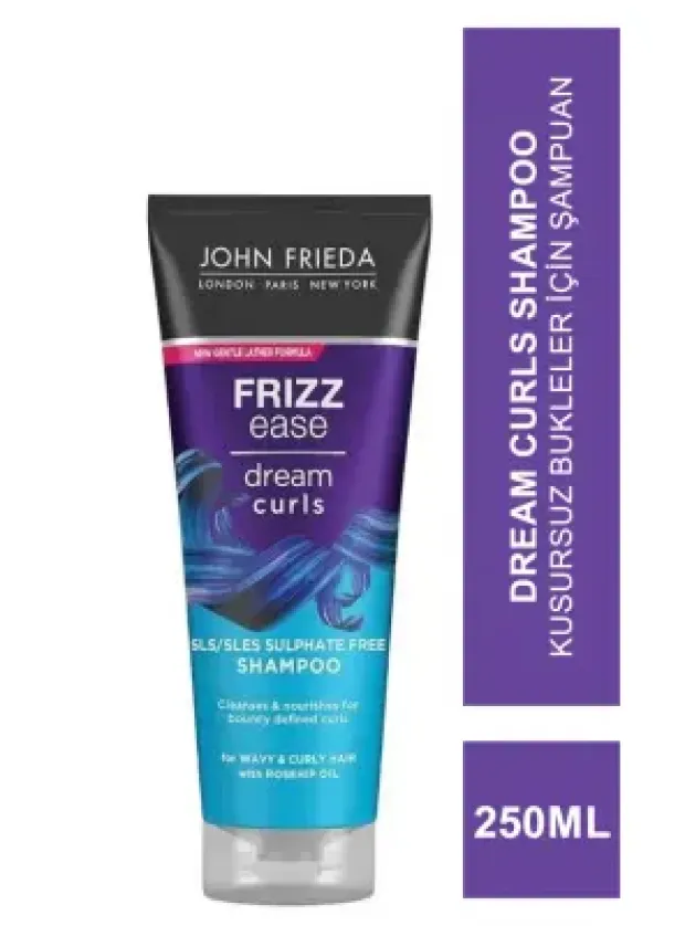 John Frieda Frizz Ease Dream Curls Shampoo 250 ml Kusursuz Bukleler İçin Şampuan
