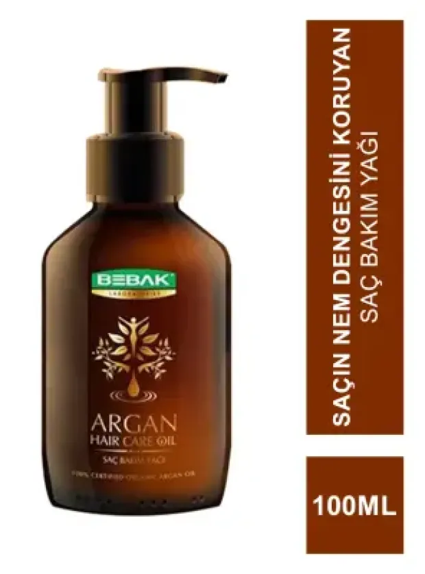 Bebak Argan Hair Care Oil Saç Bakım Yağı 100 ml