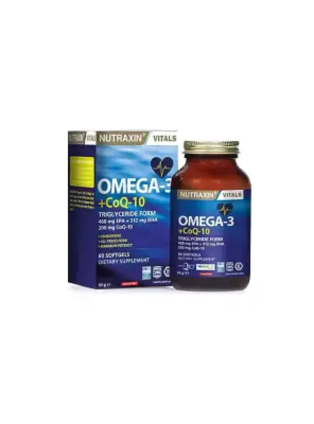Nutraxin Omega 3 + CoQ-10 60 Kapsül