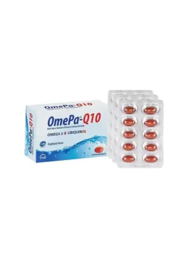 Omepa-Q10 Omega3 Ubiquinol 30 Kapsül 3 lü paket