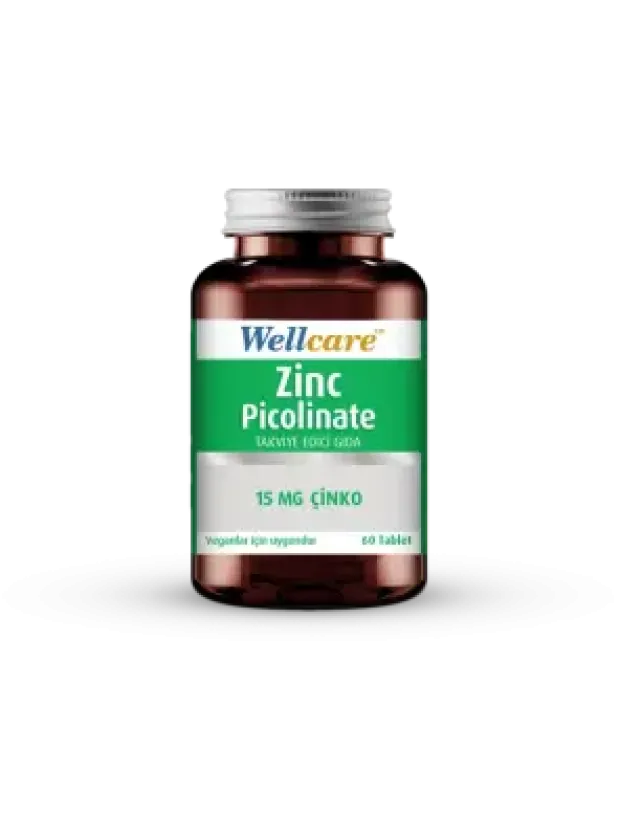 Wellcare Zinc Picolinate 15mg 60 Tablet