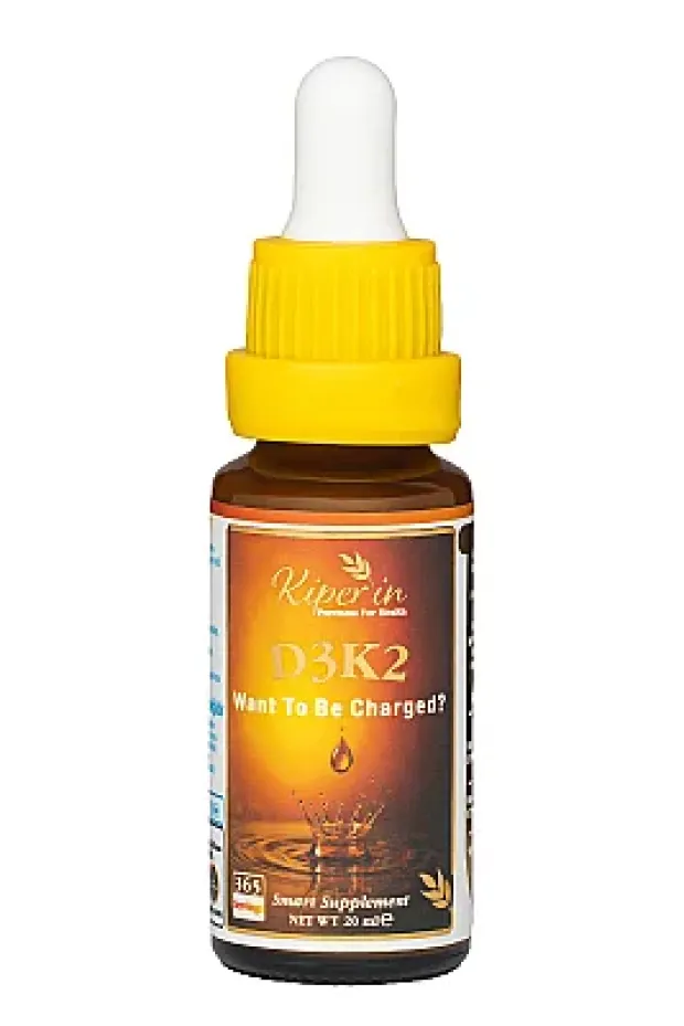 Kiperin D3K2 | Vitamin D3 (1000 IU) & K2 (25mcg) 20ml