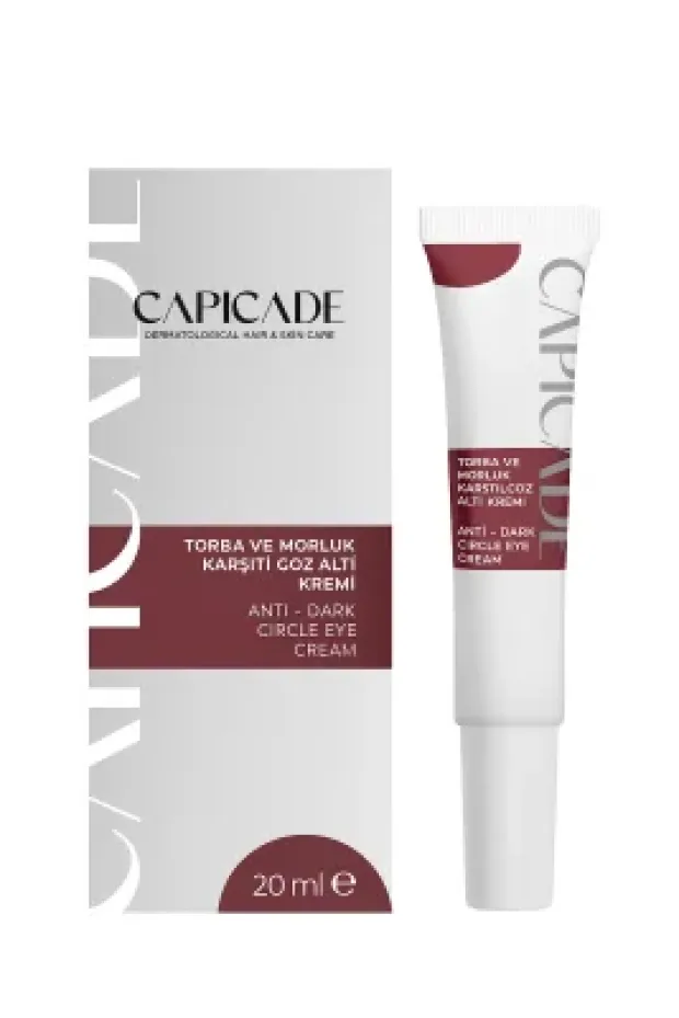 Capicade Torba Ve Morluk Karşıtı Göz Altı Kremi 20 ml