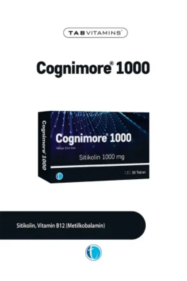 Cognimore 1000 mg Sitikolin 30 Tablet