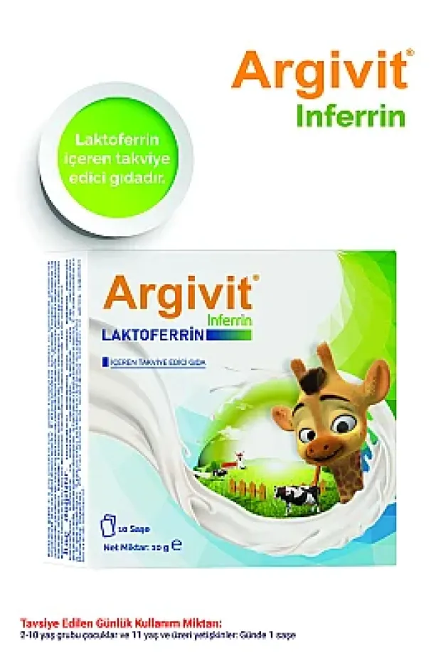OUTLET - Argivit Inferrin Lactoferrin 10 Saşe