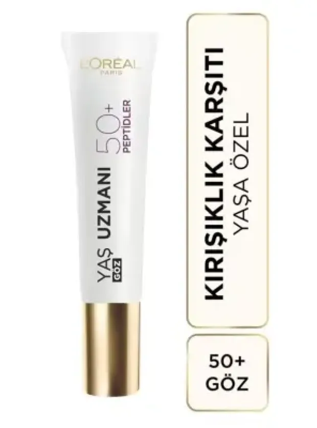 Loreal Paris Yaş Uzmanı 50+ Yenileyici Göz Bakım Kremi 15ml
