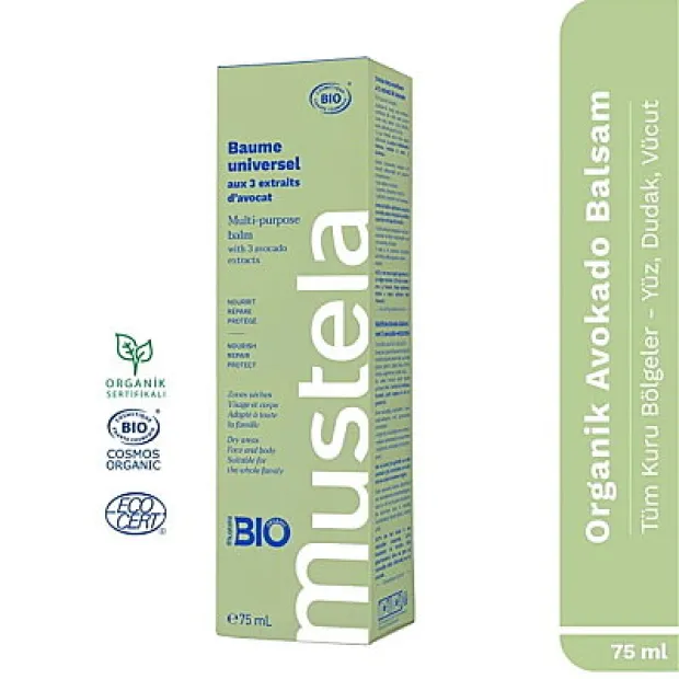 Mustela Multi-Purpose Balm 3 Etkili Avokado Balsam 75 ml