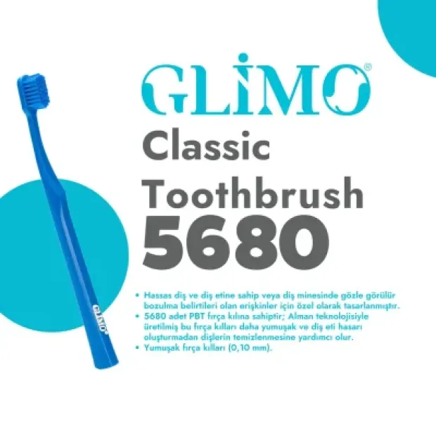 Glimo Classic Diş Fırçası 5680 Extra Soft