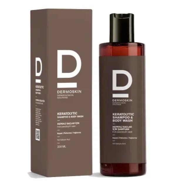 Dermoskin Keratolytic Şampuan/Body Wash 200 ml