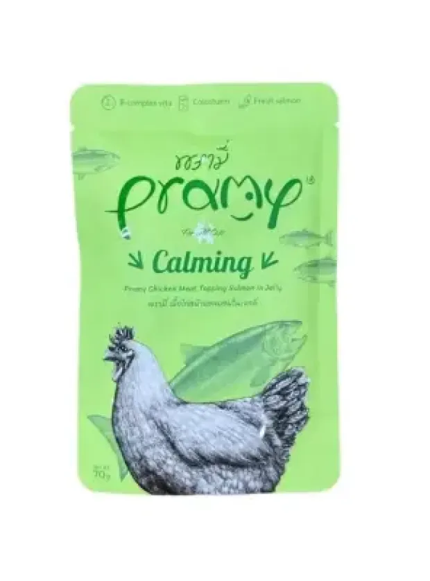 Pramy Jöle İçinde Somonlu Ve Tavuklu Yetişkin Kedi Maması 70G