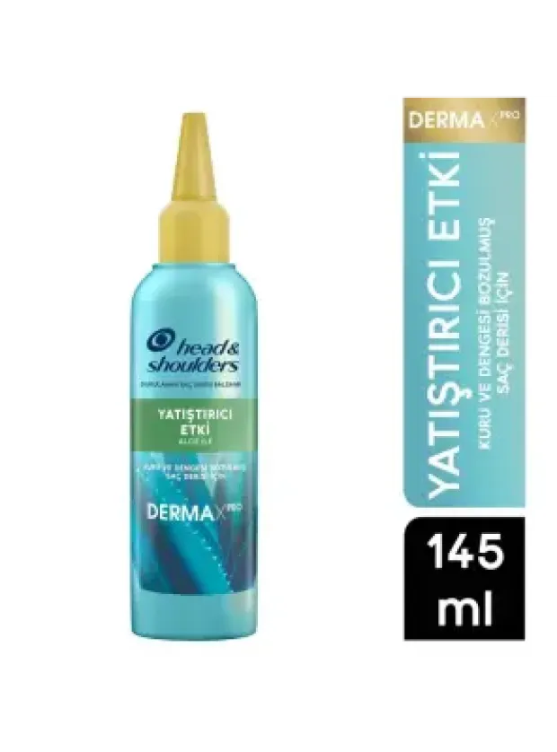 Head & Shoulders Dermaxpro Yatıştırıcı Etki Aloe İçeren Kepek Karşıtı Saç Derisi Balsamı 145 ml