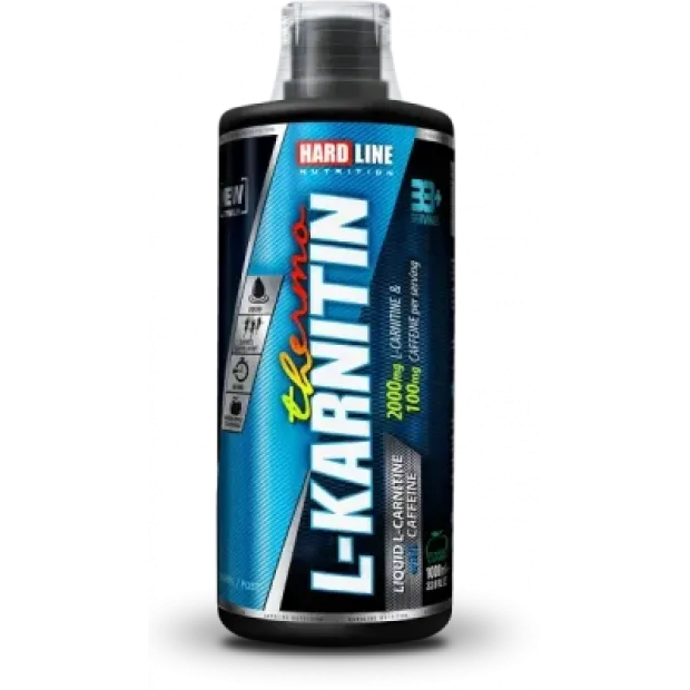 Hardline L-Karnitin Thermo - Yeşil Elma Aromalı - 1000 ml