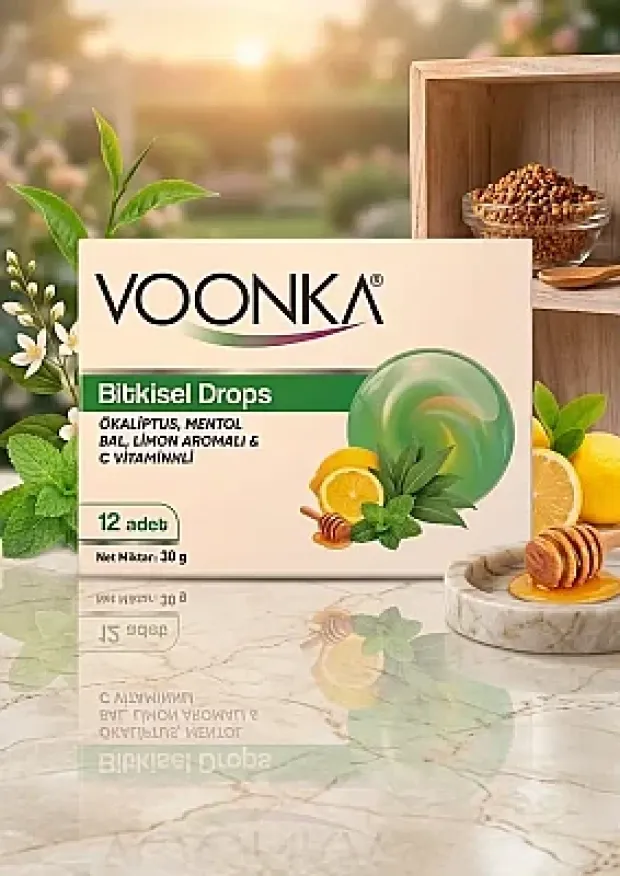 Voonka Okaliptüs Mentol Bitkisel 12 Drops