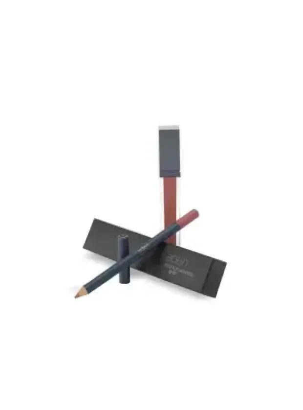 Aden Liquid Lipstick + Lipliner Pencil Set - 07 Nude Elegance -