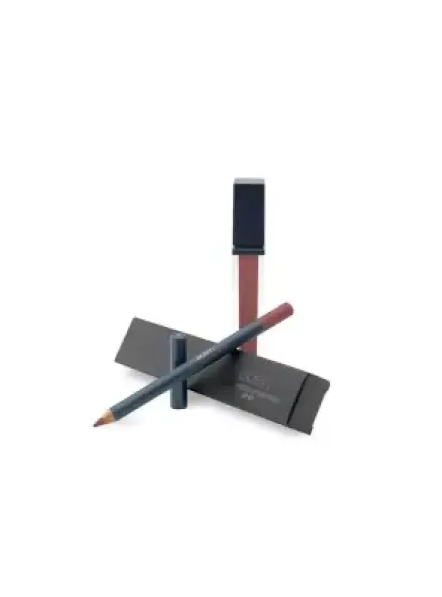 Aden Liquid Lipstick + Lipliner Pencil Set - 22 Corset -