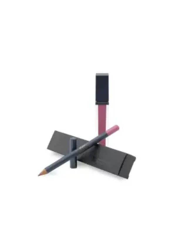 Aden Liquid Lipstick + Lipliner Pencil Set - 20 Mellow -