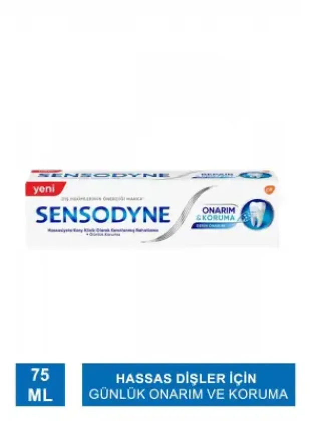 OUTLET - Sensodyne Onarım & Koruma Derin Onarım Diş Macunu 75 ml