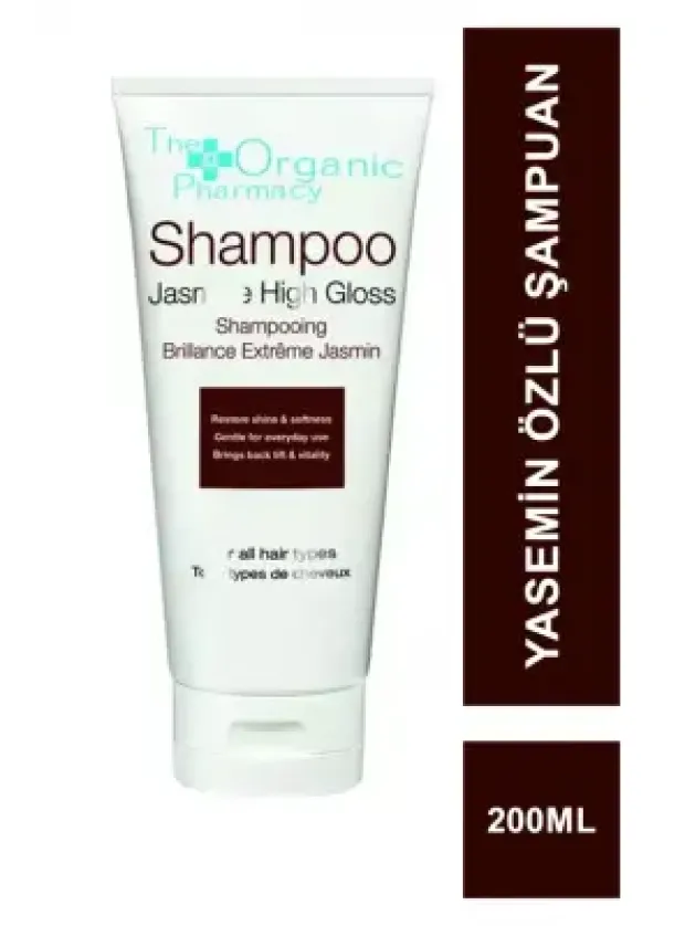 The Organic Pharmacy Jasmine High Gloss Shampoo Yasemin Özlü Şampuan 200 ml