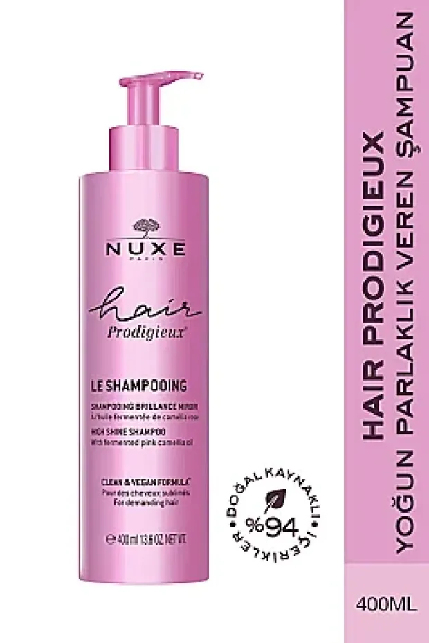 Nuxe Hair Prodigieux Le Shampooing - Yoğun Parlaklık Veren Şampuan - 400 ml