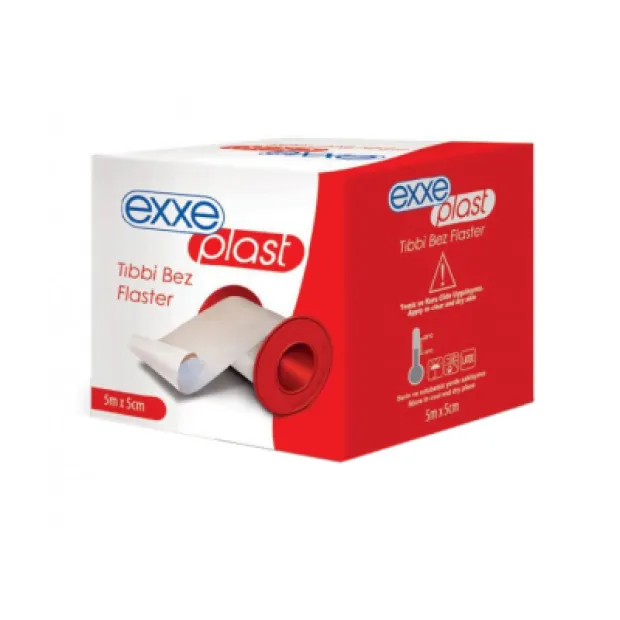 Exxe Plast Tıbbi Bez Flaster 5m x 5cm