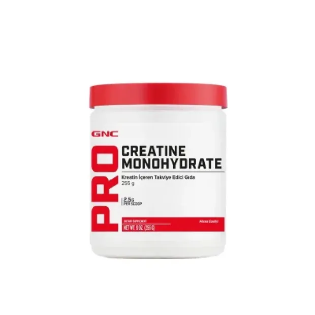 GNC Pro Creatine Monohydrate Takviye Edici Gıda 255 g