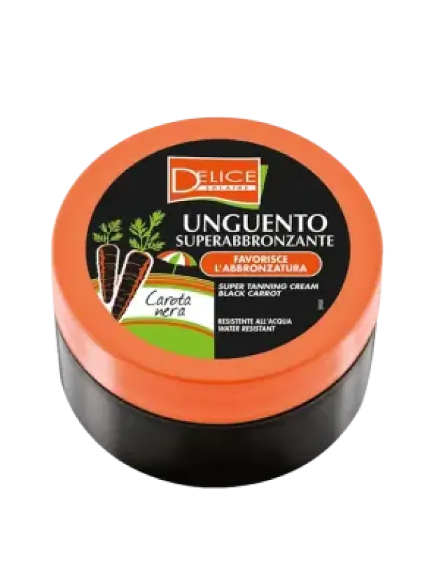 Delice Solaire Siyah Havuç Yağı Kremi 150 ml
