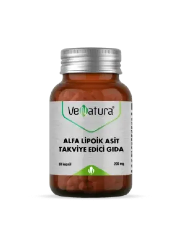 VeNatura Alfa Lipoik  Asit 200 mg 90 Kapsül
