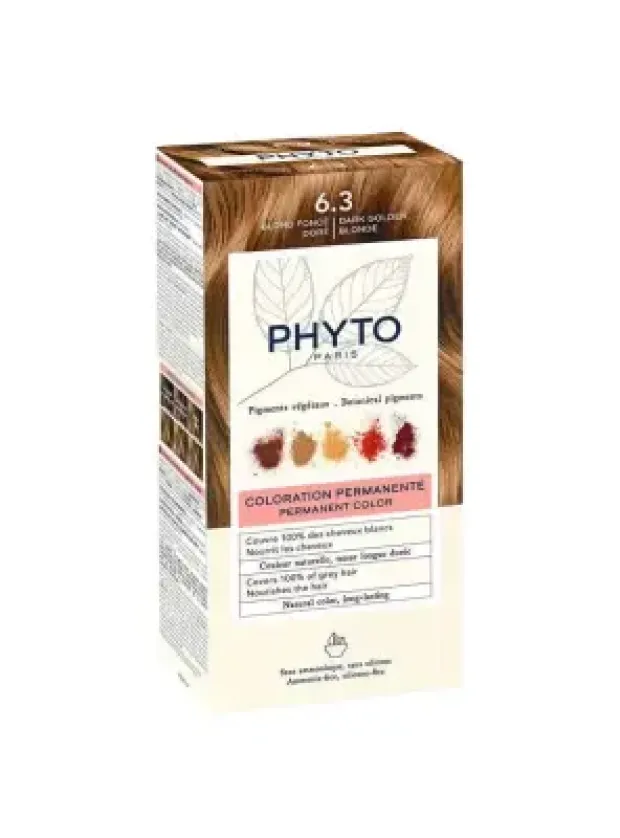 Phyto Color Bitkisel Saç Boyası 6.3 - Koyu Kumral Dore