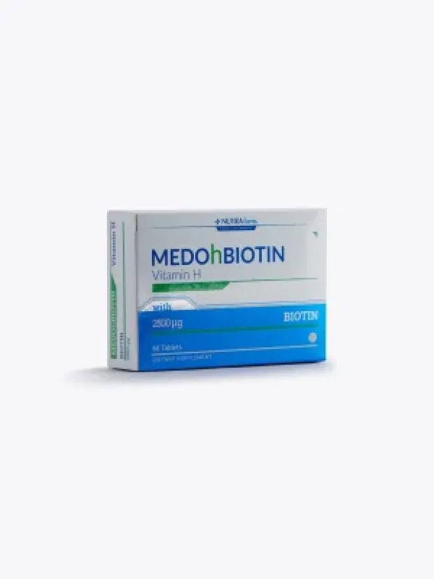 Dermoskin NutraFarm MedoHbiotin 2,5mg 60 Tablet