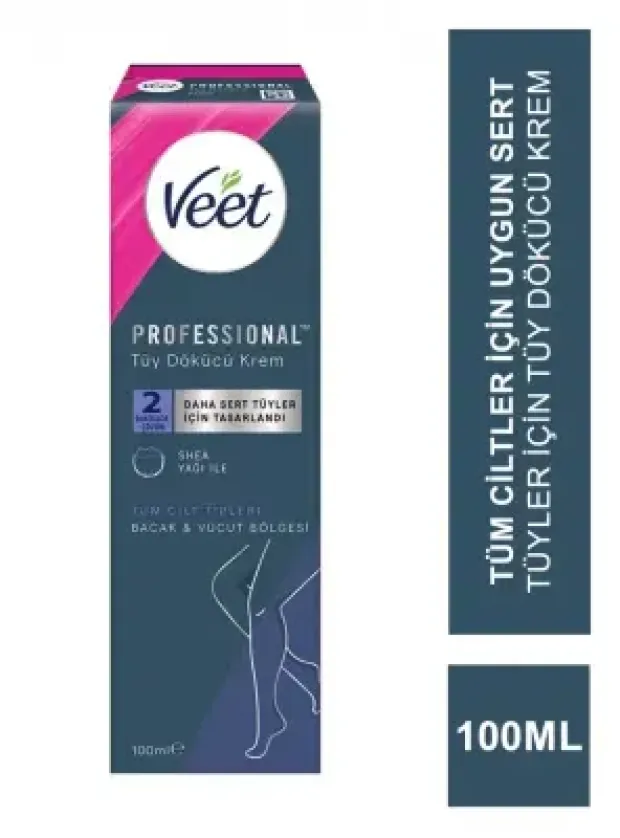 Veet Professional Tüy Dökücü Krem - Tüm Cilt Tipleri - 200 ml