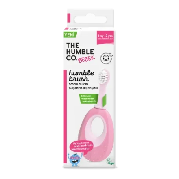 The Humble Co Humble Brush Plant Based Alıştıma Fırçası - Lila
