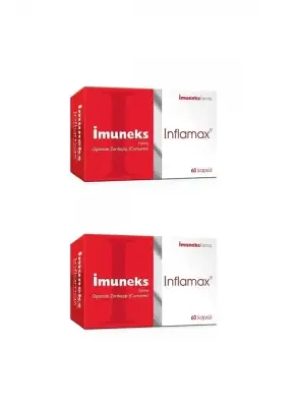 İmuneks Inflamax Optimize Zerdeçöp 60 Kapsül x 2 Adet