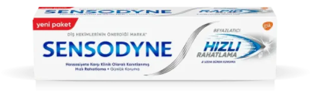 Sensodyne Hızlı Rahatlama Beyazlatıcı Diş Macunu 75ml