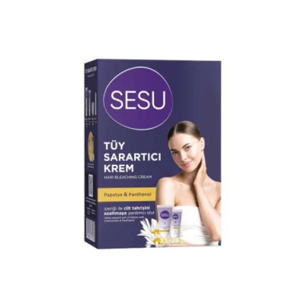 Sesu Tüy Sarartıcı Krem 35 gr +18 gr