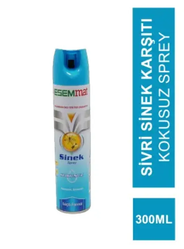 OUTLET - Esemmat Sineklere Karşı Kokusuz Sprey 300 ml