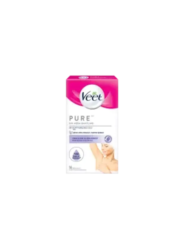 Veet Pure Hipoalerjenik Bikini & Koltuk Altı Sir Ağda Bantları 16 Adet