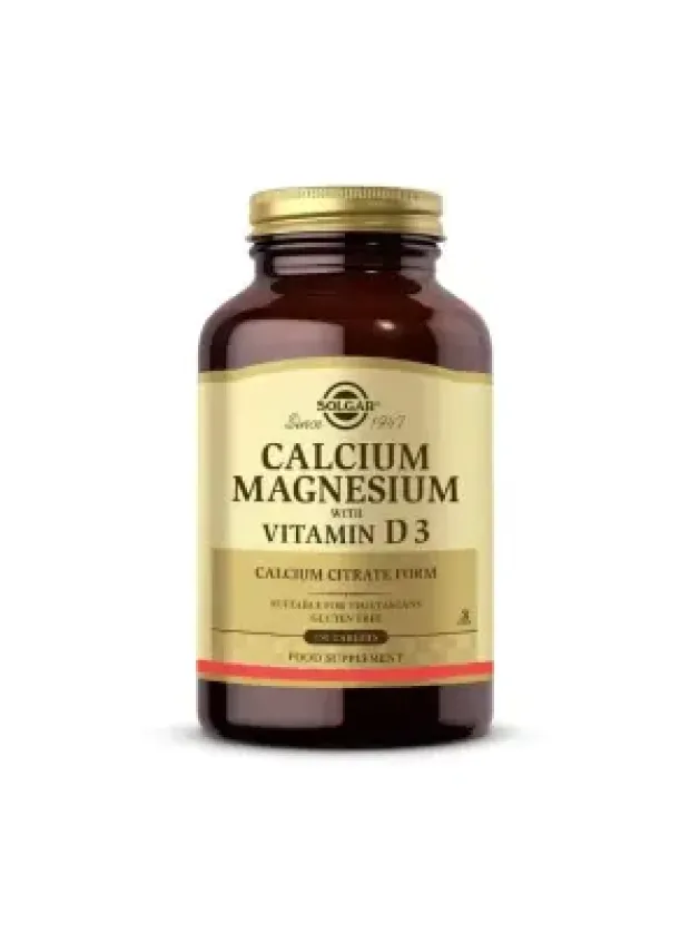 Solgar Calcium Magnesium with Vitamin D3 150 Tablet
